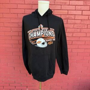 Oklahoma State Cowboys Fiesta Bowl Championships Hoodie Mens Size Large OSU